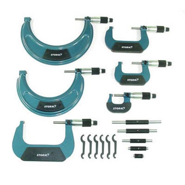 Picture of Micrometer, 6pc 0"-6" Range