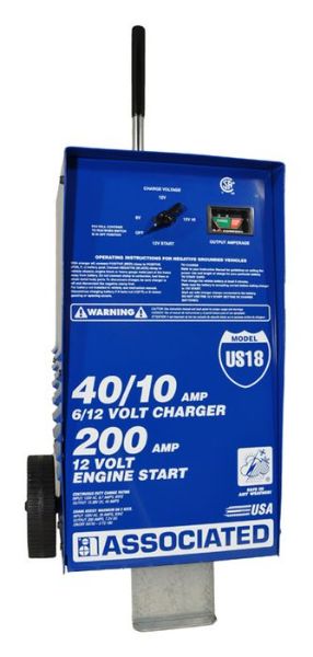 Picture of Charger, Battery, 6/12V 40 Amp, 200 Amp Boost
