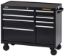 Picture of Cabinet, Tool, Mobile 8 Drawer, Black, 34"H