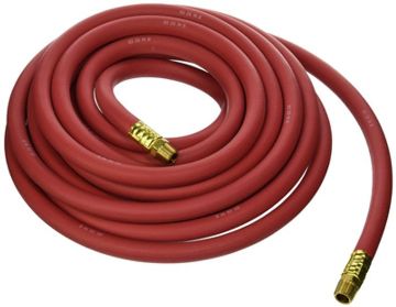 Picture of Hose, Air, Rubber 3/8"IDx25', 3/8"NPT(M) Fitting