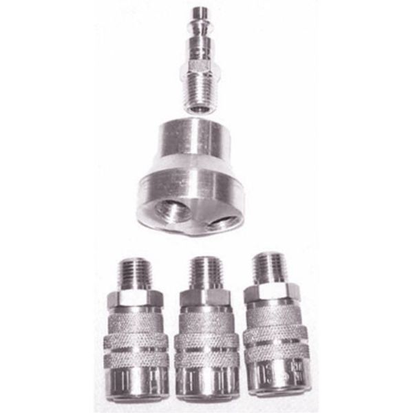 Picture of Coupler & Plug, 5pc 1/4" NPT