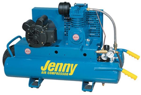 Picture of Compressor, Air, 1 Stage, 1 Cylinder, Wheeled 1.5HP, 8Gal, 1Ph, 115V