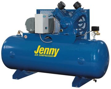 Picture of Compressor, Air, Two Stage, Two Cylinder 5HP, 1Ph, 230V, 60Gal