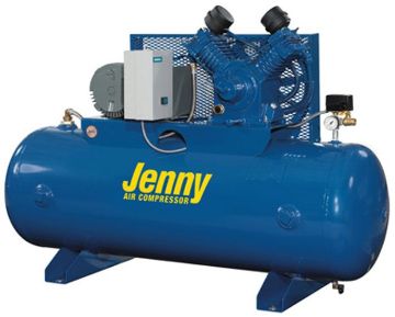 Picture of Compressor, Air, Two Stage, Two Cylinder 5HP, 1Ph, 230V, 80Gal
