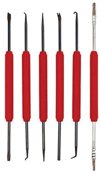 Picture of Soldering Aid Kit, 6pc Double Sided Tools