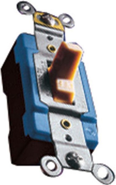 Picture of Switch, Toggle, Heavy Duty, 3 Way, White 20 Amp, 120V