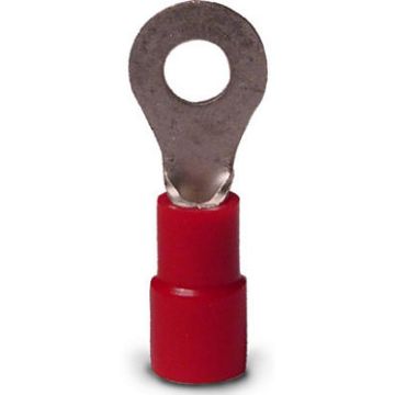 Picture of Terminal, Insulated, Ring 22-18 Wire, 6 Stud