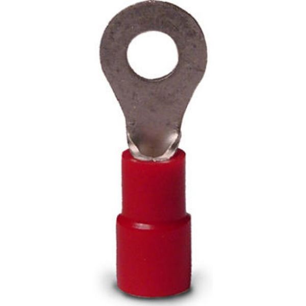 Picture of Terminal, Insulated, Ring 22-18 Wire, 6 Stud