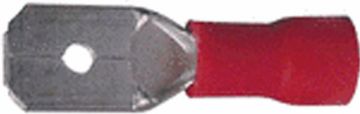 Picture of Terminal, Insulated, Male Tab 16-14 Wire, 1/4 Tab