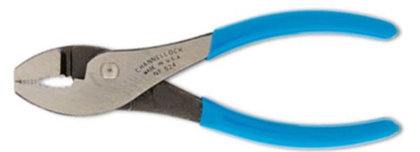 Picture of Pliers, Slip-Joint, w/Shear, Cushioned Handle 4-1/2"L