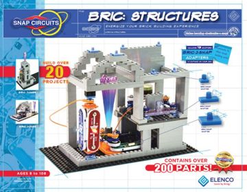 Picture of Electronic Kit, Snap Circuits Bric: Structures