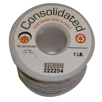 Picture of Wire, Bell, White 18 AWG, 1 Lb Spool