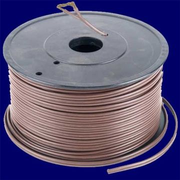 Picture of Cord, Lamp, Plastic, Black 18 AWG, 100' Spool