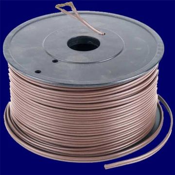 Picture of Cord, Lamp, Plastic, Brown 18 AWG, 100' Spool