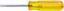 Picture of Screwdriver, Standard Tip, 2" Long Blade 1/8" Dia Bld/Round/4-5/8" OAL
