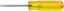 Picture of Screwdriver, Standard Tip, 4" Long Blade 3/16" Dia/Round/7-5/8" OAL
