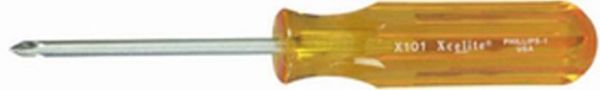 Picture of Screwdriver, Phillips, 3" Long Blade #1 Point/6-5/8"OAL