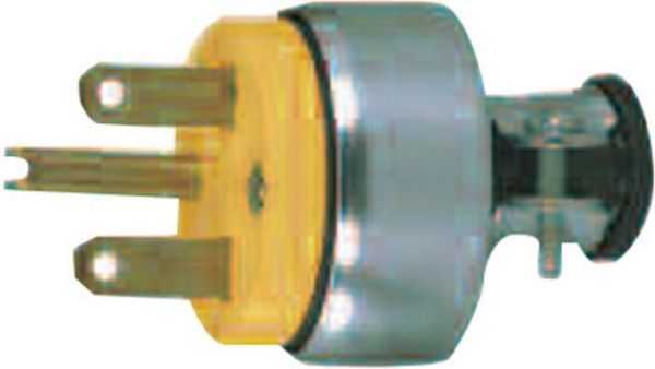 Picture of Plug, Vinyl Armored, Dead Front 15 Amp, 3 Prong