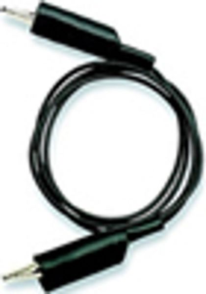 Picture of Jumper Lead w/Alligator Clips - Black 24"L