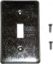 Picture of Cover, Electrical Box, Toggle Switch Metal, f/Utility Box