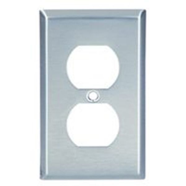 Picture of Cover, Electrical Box, Duplex Receptacle Metal, f/Utility Box