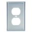 Picture of Cover, Electrical Box, Duplex Receptacle Metal, f/Utility Box
