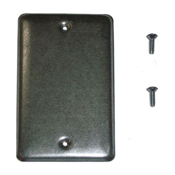 Picture of Cover, Electrical Box, Blank Metal, f/Utility Box