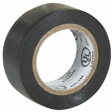 Picture of Tape, Electrical, Plastic, Black 3/4"x66'