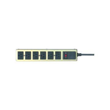 Picture of Power Strip, w/Pilot Light 6 Outlet, 5' Cord