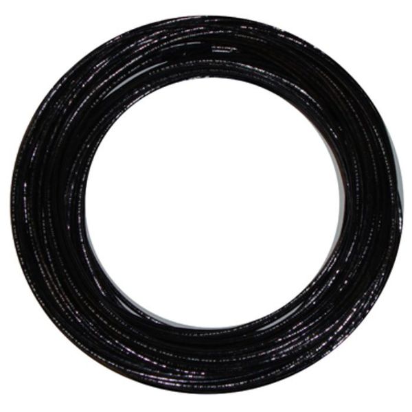 Picture of Wire, Building, Stranded, THHN, Black 18 AWG, 100' Coil