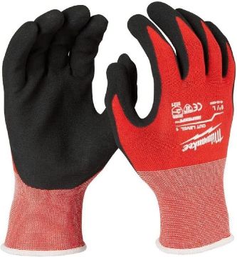 Picture of Gloves, Nitrile, Dipped, Large
