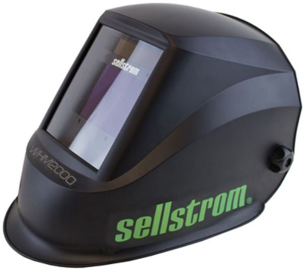 Picture of Welding Helmet, Auto Darkening, Shade 9-13 Black Advantage Plus