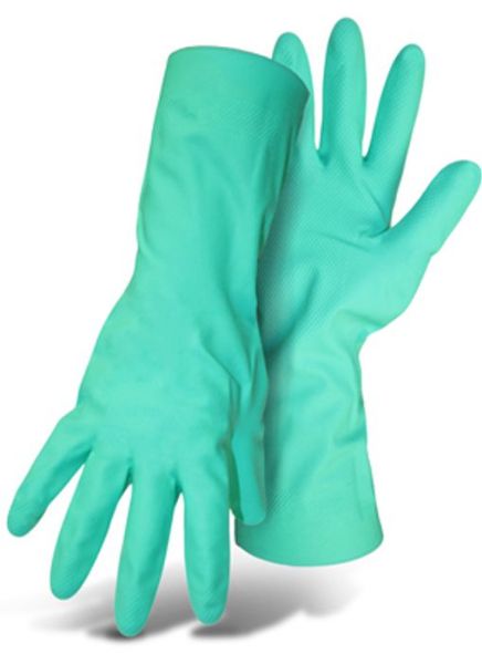 Picture of Gloves, Nitrile, PVC, Green 16 Mil, 13"L