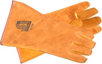 Picture of Gloves, Welding, Cowhide Med, Gunn Cut, Cotton Lined
