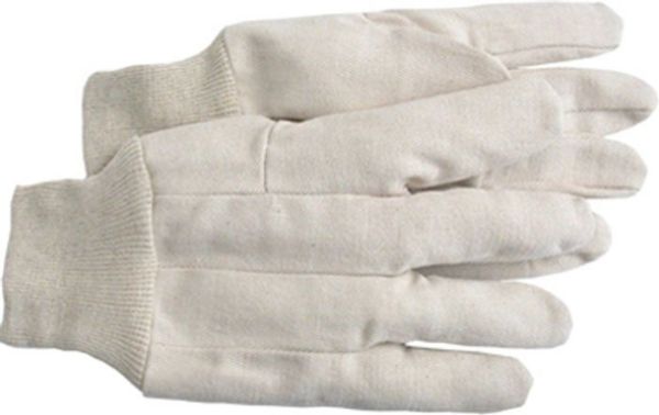 Picture of Gloves, Work, White Flannel 