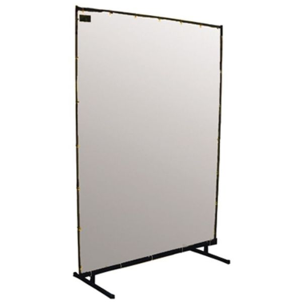 Picture of Screen, Welding, Free Standing, Gray 6'Wx6'H, Transparent Vinyl