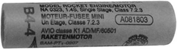 Picture of Rocket, Engine, Bulk Pack 1/2A3-4T