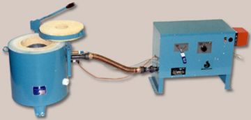 Picture of Furnace, w/#10 Crucible w/Thermocouple Safety System