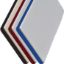 Picture of Polyethylene, High Density, Red/White/Red 6"x6"x1/4"