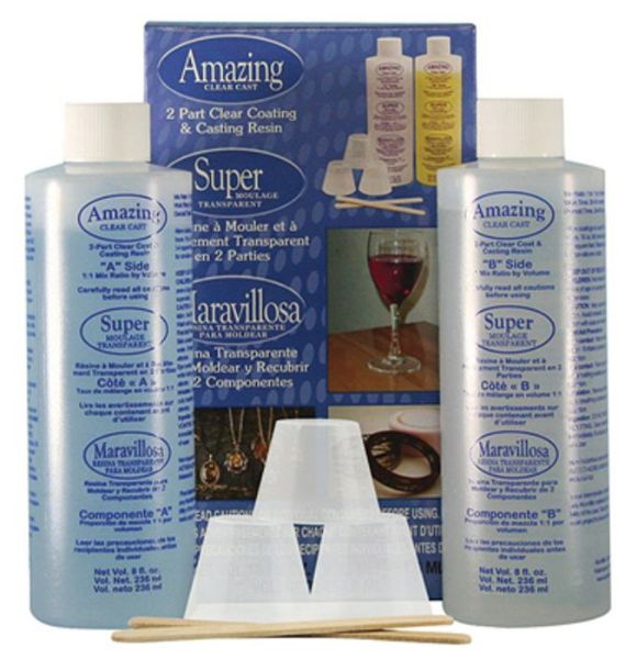 Picture of Resin, Casting-Coating, Clear, Two-Part 16 oz