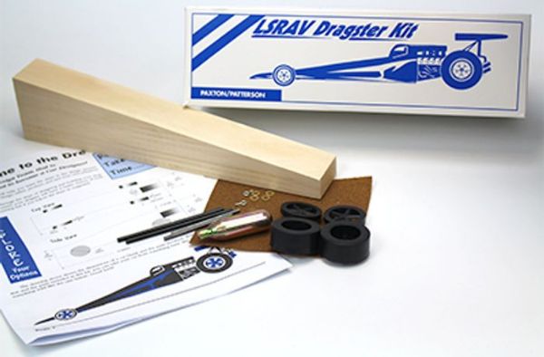 Picture of Dragster, Kit Basswood/No Styrofoam, LSRAV School Pack of 50