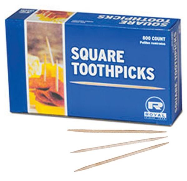 Picture of Toothpicks, Square 800 ct