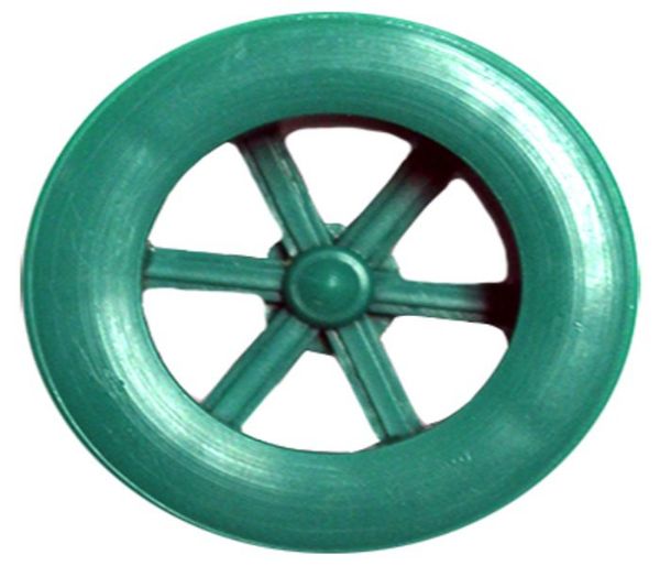 Picture of Dragster, Wheels, Rear Mag Wheels w/Spokes, Green