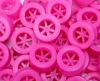 Picture of Dragster, Wheels, Rear Mag Wheels w/Spokes, PInk