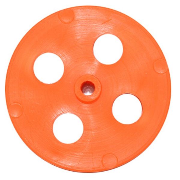 Picture of Dragster, Wheels, Front Speed Wheels w/Holes, Orange