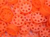 Picture of Dragster, Wheels, Rear Speed Wheels w/Holes, Orange
