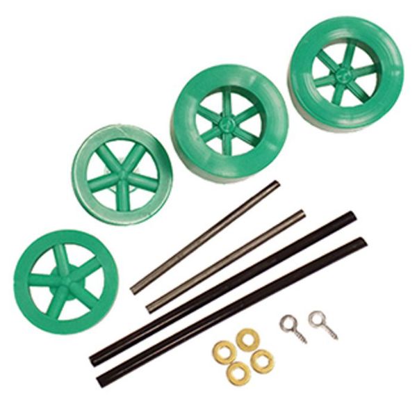 Picture of Dragster, Wheels, Kit Bag wo/CO2 Cartridge, Green