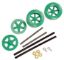 Picture of Dragster, Wheels, Kit Bag wo/CO2 Cartridge, Green