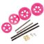Picture of Dragster, Wheels, Kit Bag wo/CO2 Cartridge, Pink