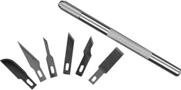 Picture of Knife, #1, w/6 Assorted Blades 